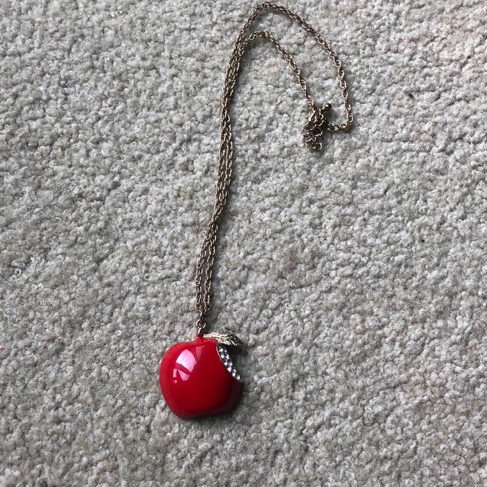 Red Apple Necklace